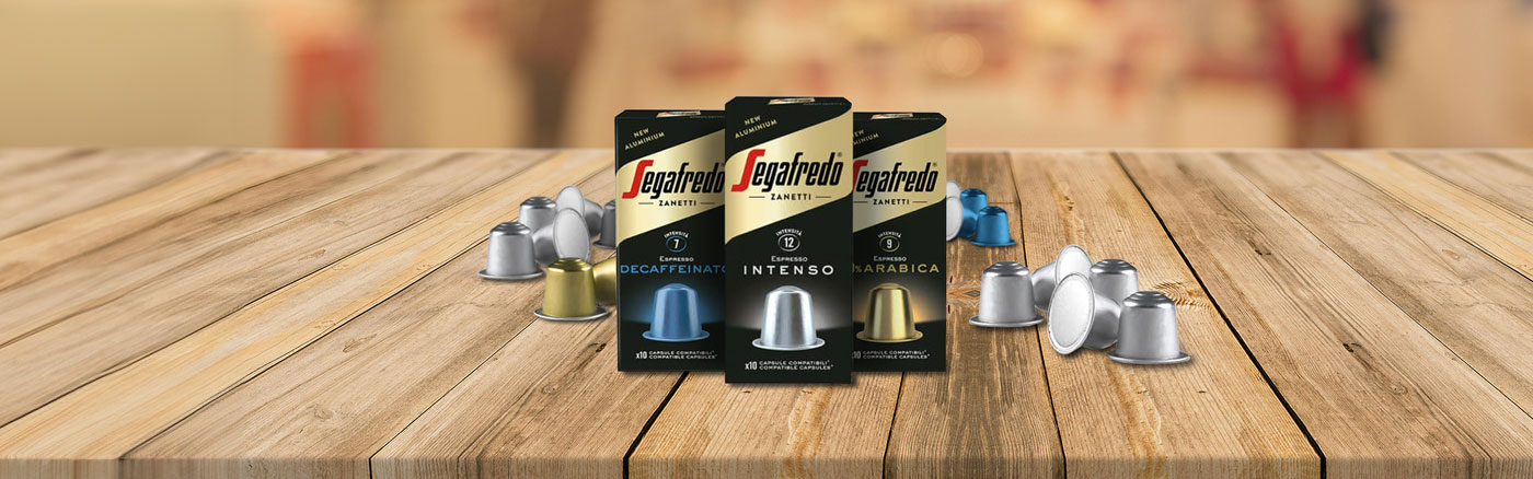 Segafredo Coffee Capsules Nespresso Compatible
